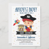 Ahoy Het is een Baby shower-uitnodiging voor peute Kaart (Voorkant)