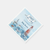 Ahoy Het is een Baby shower van de Jongerenvuurtor Servet (Hoek)