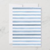 Ahoy Het is een Baby shower van een jonge olifant- Kaart (Achterkant)