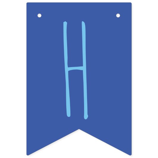 Ahoy Het is een Baby shower. Vlaggetjes (Tweede vlag)