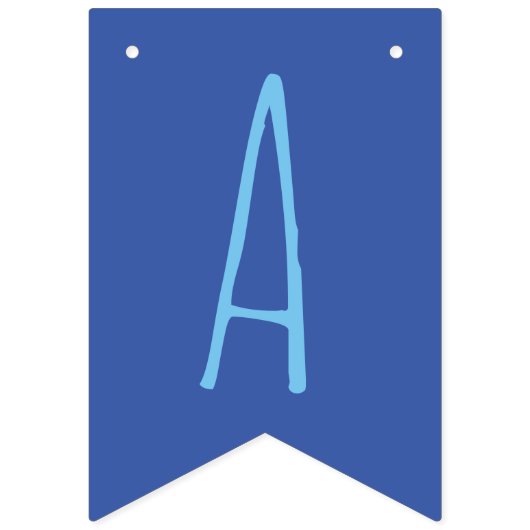 Ahoy Het is een Baby shower. Vlaggetjes (Eerste vlag)