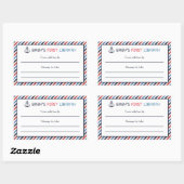 Ahoy Het is een Boek Boekenplaat Sticker (Vel)