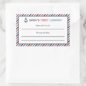 Ahoy Het is een Boek Boekenplaat Sticker (Tas)