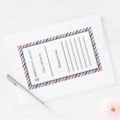 Ahoy Het is een Boekenplaat Sticker Portret (Envelop)