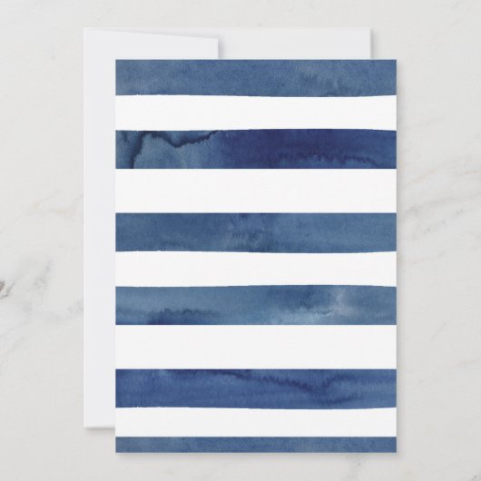 Ahoy Het is een Boy Anchor Baby shower Uitnodiging (Achterkant)