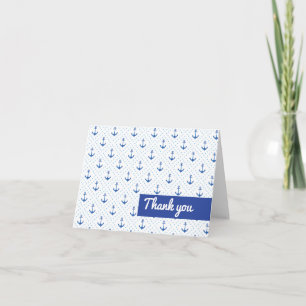 Ahoy Het is een Boy Baby shower Bedankt