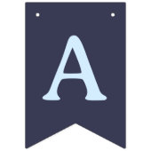 Ahoy Het is een Boy Baby shower Bunting Flags Bann Vlaggetjes (Tweede vlag)