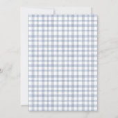 AHOY Het is een Boy Baby shower Uitnodiging (Achterkant)