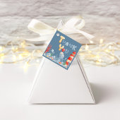 Ahoy Het is een Boy Blue Nautical Baby shower Bedankjes Labels