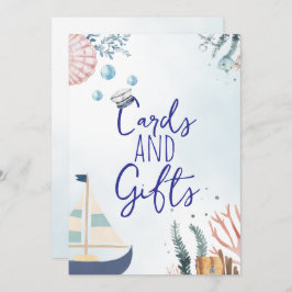 Ahoy Het is een Boy Nautical Baby shower Gifts Sig