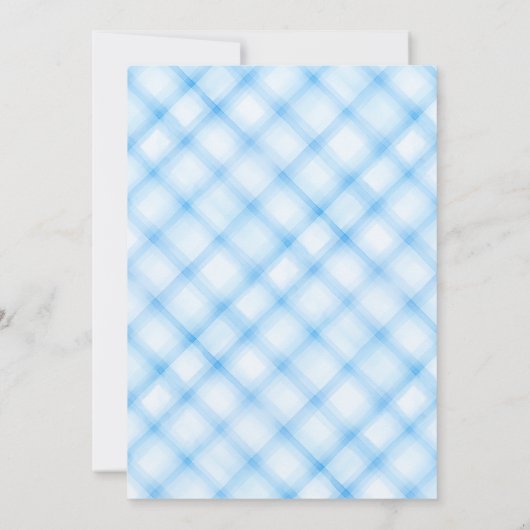 Ahoy Het is een Boy Nautical Baby shower Invitatio Kaart (Achterkant)