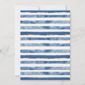 Ahoy Het is een Boy Nautical Sailor Baby shower Kaart (Achterkant)