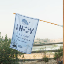 Ahoy Het is een Boy Ocean Animals Kustdieren Baby 