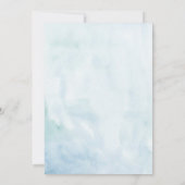 Ahoy! Het is een Boy Schattige Zeilboot Baby showe Kaart (Achterkant)