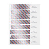 Ahoy Het is een Boy Wraparound Labels (Vel)