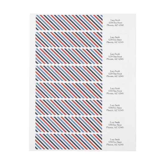 Ahoy Het is een Boy Wraparound Labels (Vel)