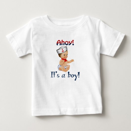 Ahoy Het is een Jong T-Shirt (Voorkant)
