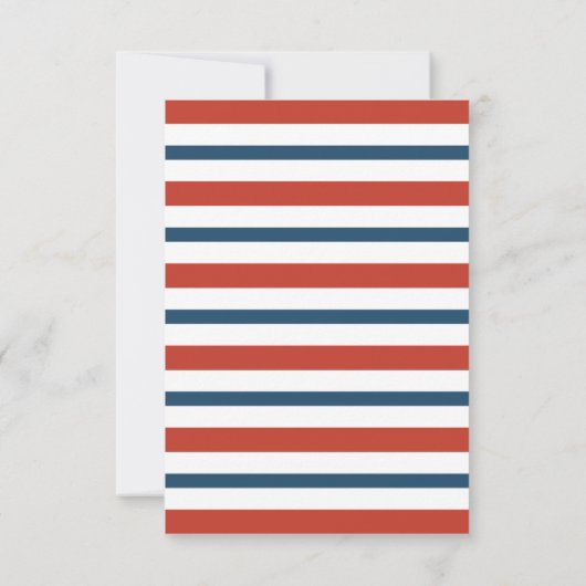 AHOY! Het is een jongen! Baby shower van een zeepa Kaart (Achterkant)