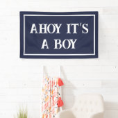 Ahoy Het is een Jongen Banner (Insitu)