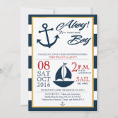 Ahoy. Het is een jongen! Kaart (Voorkant)