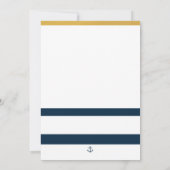 Ahoy. Het is een jongen! Kaart (Achterkant)