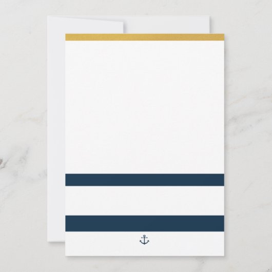 Ahoy. Het is een jongen! Kaart (Achterkant)