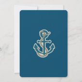 Ahoy Het is een jongen! Kaart (Achterkant)