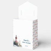 Ahoy Het is een Jongen Nautisch Baby shower Bedankdoosjes (Geopend)