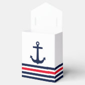 Ahoy, het is een jongen! Nautisch Baby shower Bedankdoosjes (Geopend)