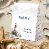 Ahoy Het is een Jongen Nautisch Baby shower Bedankdoosjes
