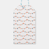 Ahoy Het is een Jongen Nautisch Baby shower Cadeaulabel (Achterkant)