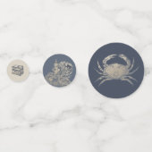 Ahoy! Het is een jongen  nautisch baby shower deco Confetti (Achterkanten)