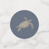 Ahoy! Het is een jongen  nautisch baby shower deco Confetti (Kleine voorkant)