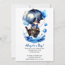 Ahoy, het is een jongen! Nautisch Baby shower