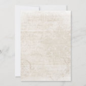 Ahoy het is een jongen nautisch baby shower kaart (Achterkant)