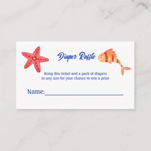 Ahoy, het is een jongen-nautisch baby shower luido informatiekaartje (Voorkant)