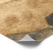 Ahoy, het is een jongen! Nautisch Baby shower Poster (Hoek)