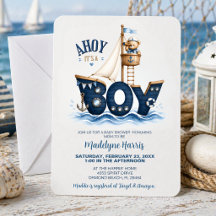 Ahoy het is een jongen nautische zeilboot beer dou