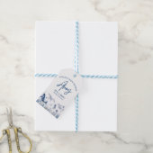 Ahoy! Het is een jongen, onder het Zee Boy Baby sh Cadeaulabel (Met Touw)