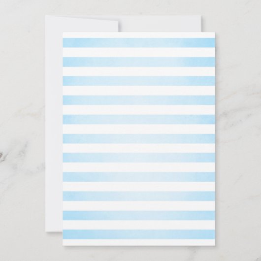 Ahoy Het is een Jongen Shower Uitnodiging Oceanaut (Achterkant)