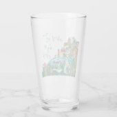 Ahoy, het is een jongensfeestje glas (Achterkant)