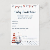 Ahoy Het is een Kaart van de Nautical Baby Predict (Voorkant)