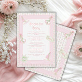 Ahoy Het is een meisje Nautisch Roze Bedankkaart