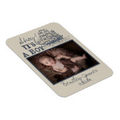 Ahoy. Het is een  nautische baby aankondiging van  Magneet (Rechterzijde)