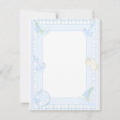 Ahoy Het is een Nautische Jongen Dankjewel Kaart (Achterkant)