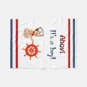 Ahoy Het is een padvinder. Fleece Deken (Voorkant (Horizontaal))