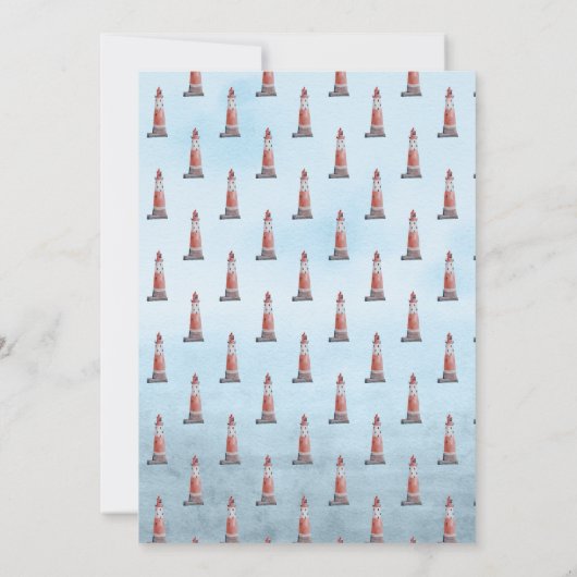 Ahoy Het is een padvinder uit de Baby Sprinkle Kaart (Achterkant)