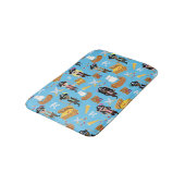 Ahoy. Het is een Pirate Treasure Hunt Kinder Patte Badmat (Gekanteld)