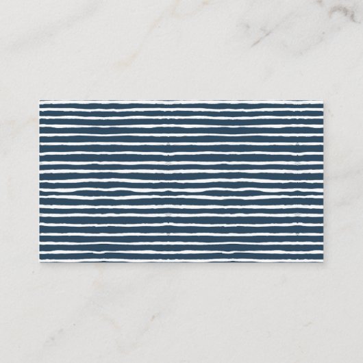 Ahoy Het is een Tjonge Nautical Baby shower Diaper Informatiekaartje (Achterkant)