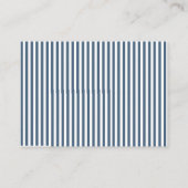 Ahoy Het is een Tjonge Nautical Baby shower Diaper Informatiekaartje (Achterkant)